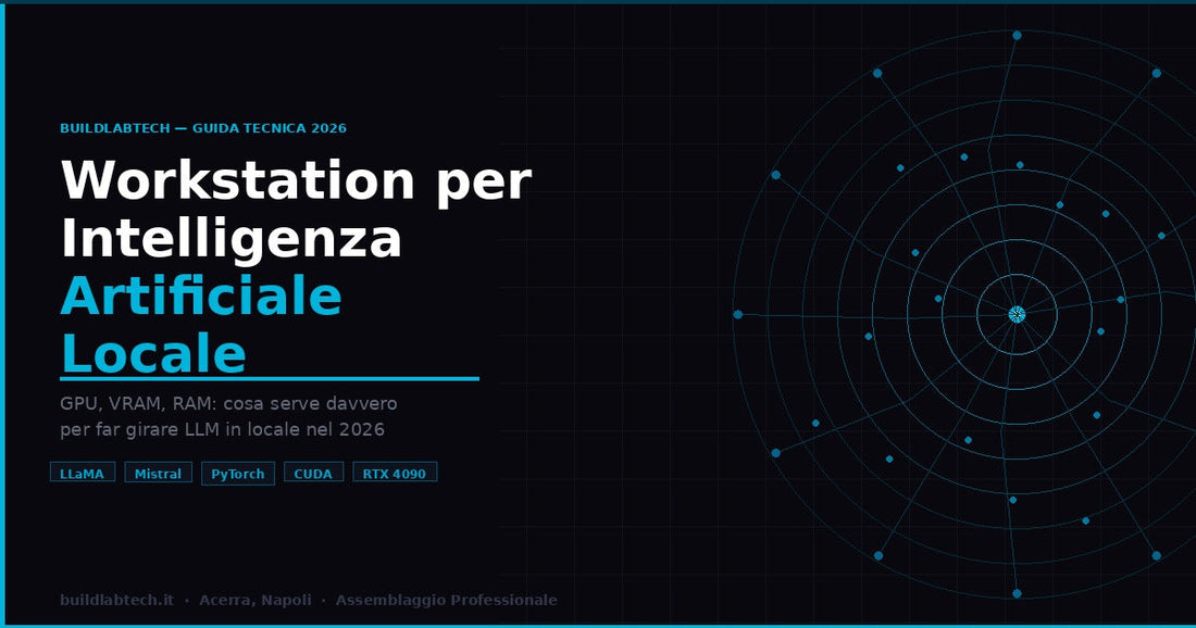 Workstation per Intelligenza Artificiale Locale: Guida alla Configurazione 2026