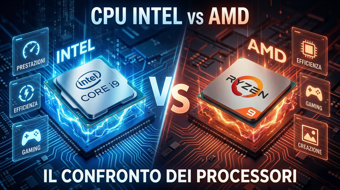AMD vs Intel: Quale processore scegliere per il tuo nuovo PC da Gaming?