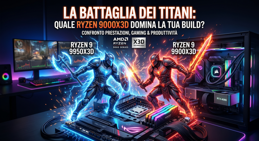 AMD Ryzen 9 9950X3D vs 9900X3D vs Ryzen 7 9800X3D: Quale scegliere per la tua Build?