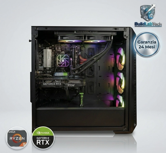 PC Gaming RYUJIN | Ryzen 5 9600X | RTX 5060 Ti 16GB | 32GB DDR5