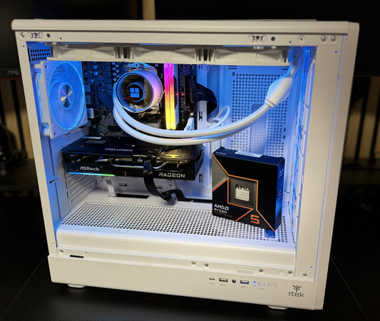 PC Gaming Ryzen 5 9600X - RX 9060 XT 16GB - 32GB DDR5 - RGB